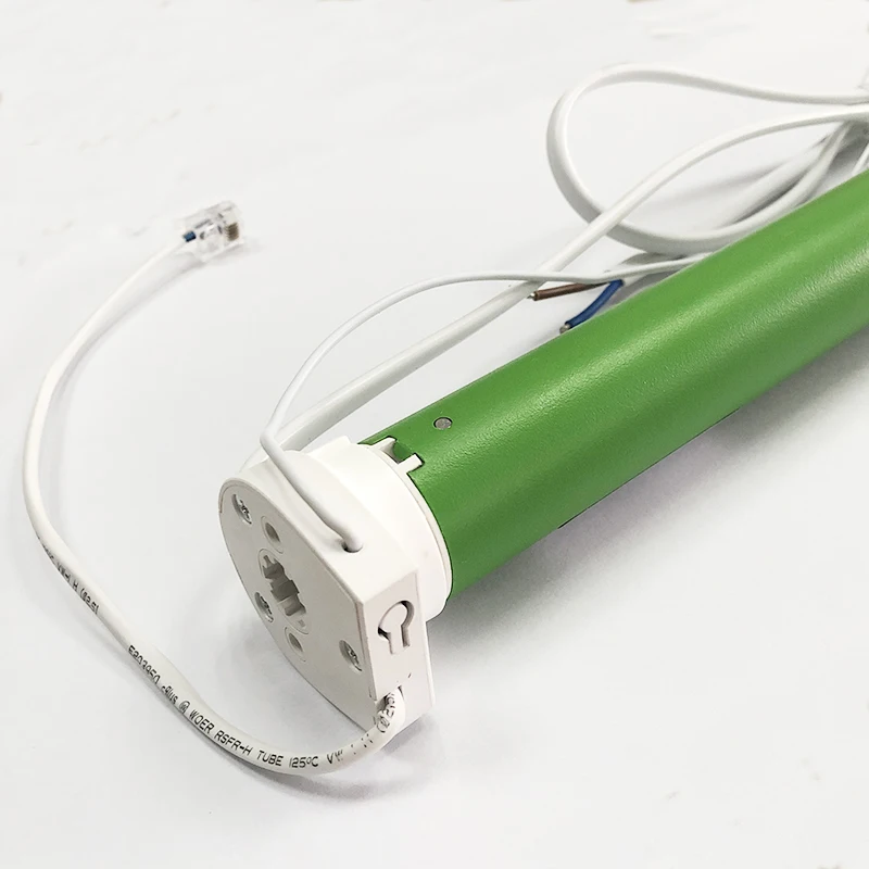 Smart Control Tuya Wifi Tubular DM25mm 50HZ 60HZ Wire Roller Blinds Motor Quite Motor Compatible with Alexa Google Home System