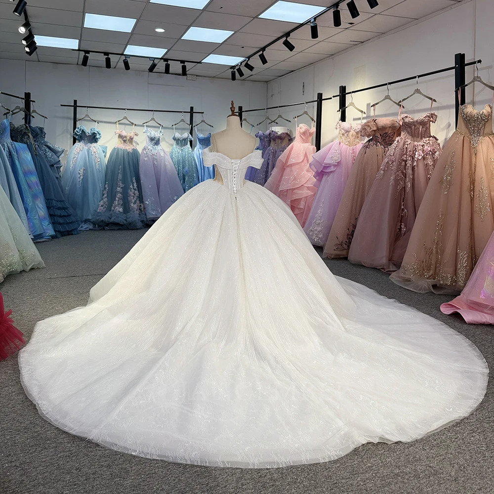 open lace back dress Princess Ball Gown Wedding Dress with Jeweled Bodice and Keyhole main image 0