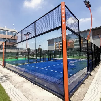 Indoor  Padel Court Top Quality Sport Used Panoramic Padel Court
