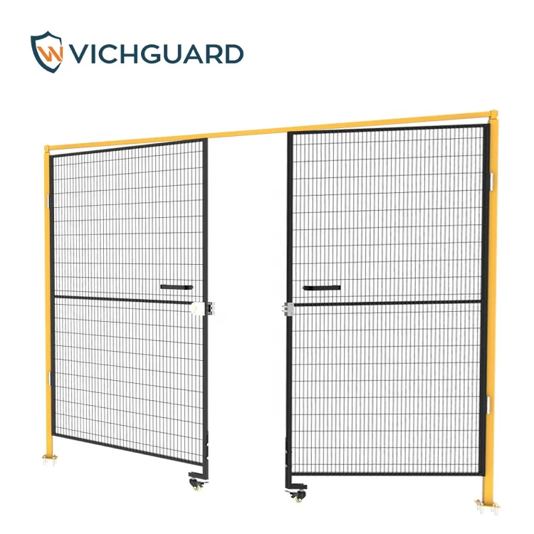 Vichnet Machine Safety Warehouse Security Robotics Isolation Guarding Fence