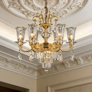 K9 Crystal Chandelier Ceiling Light Modern Chandelier Crystal Chandelier Brass Classic Chandeliers Pendant Lights