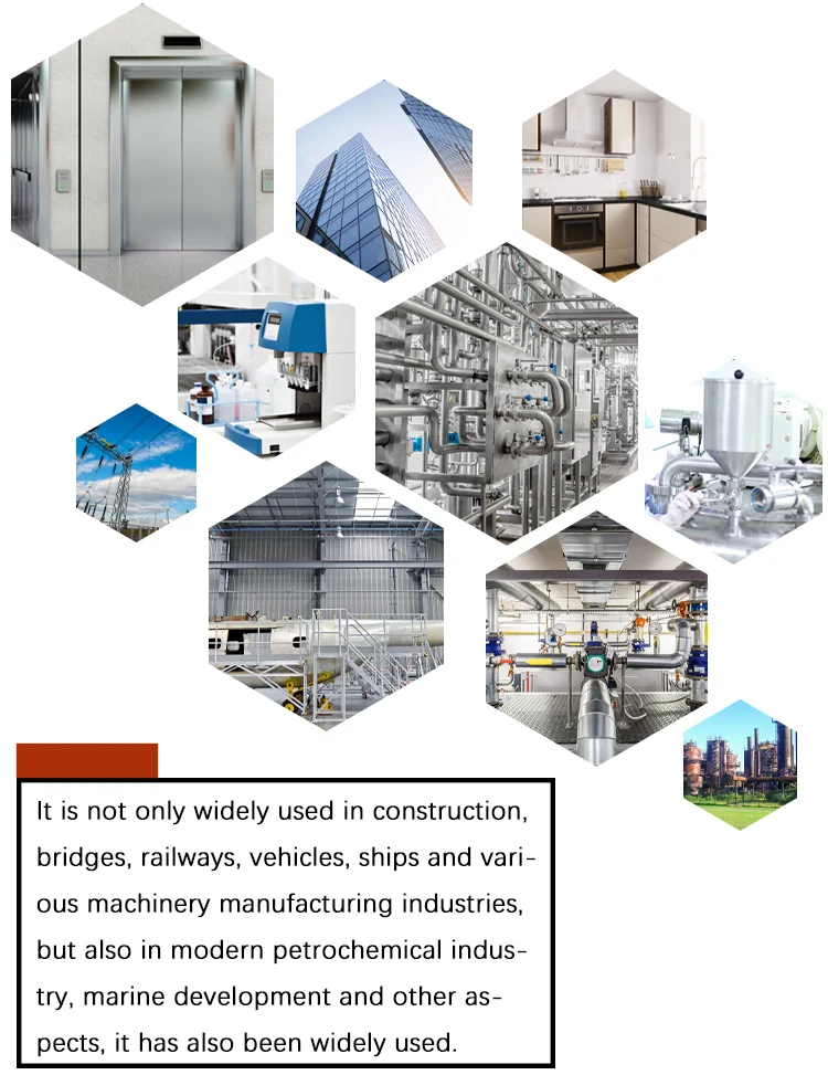 420F stainless steel square pipe for natural gas industry