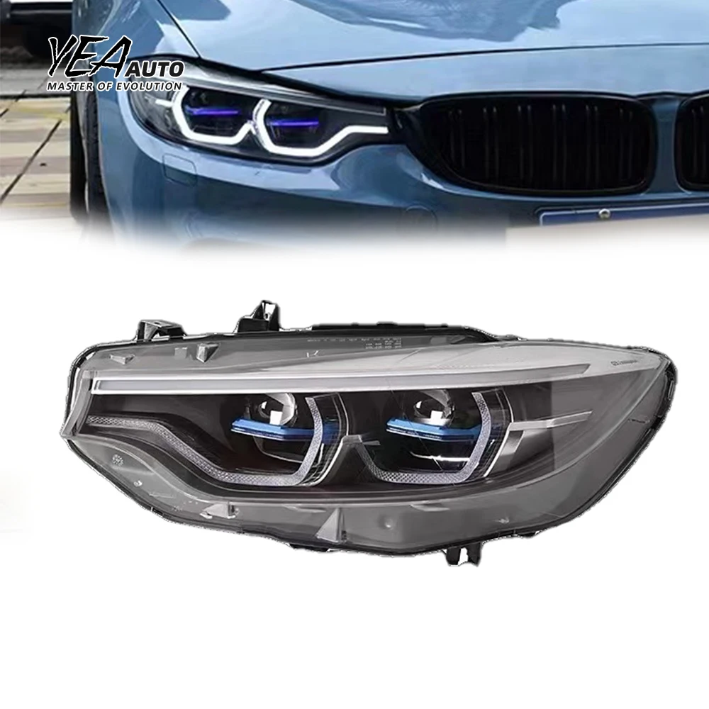 플러그 앤 플레이 업그레이드 헤드라이트 LED 헤드라이트, bmw 4시리즈 F32 F33 F36 F80 F82 420i 428i 430i 435i 헤드라이트 2013-2019