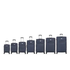 Manufacturer Travelling Soft Luggage Trolley Suitcase Custom Travel Bags Trolley Soft Luggage for Unisex