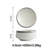 4,5 pouces bol blanc brillant wtih sliver jante