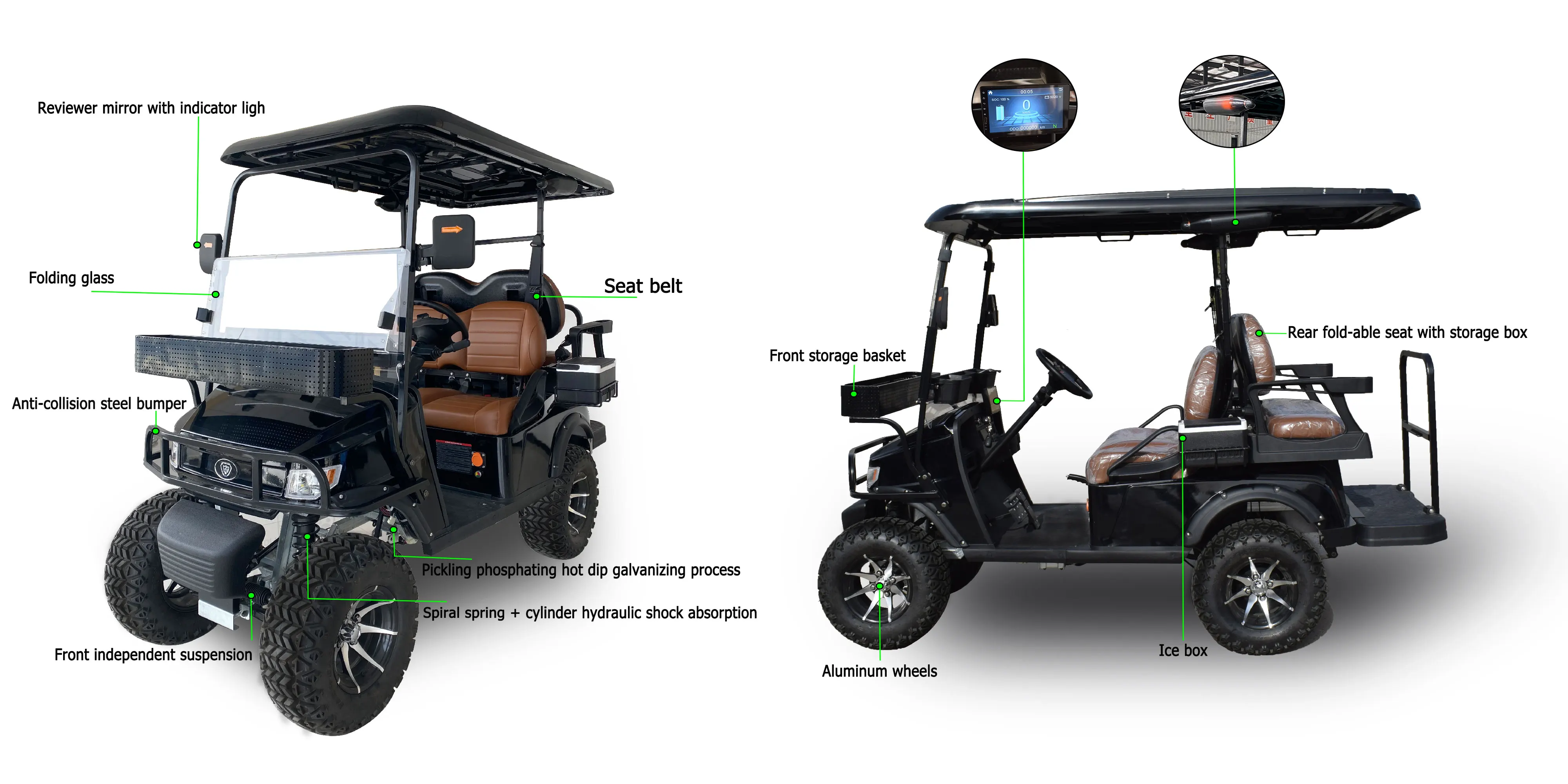 Uwant Hottt New Gas Powered Golf Carts Electric 4 Seater Golf Cart Keep