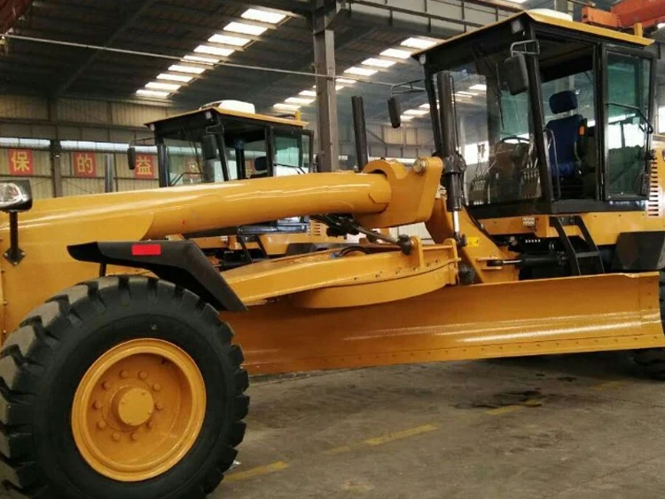 LUTONG ZF Transmission 180HP motor grader PY180C with Front Bulldozer and Rear Ripper in Uzbekistan factory