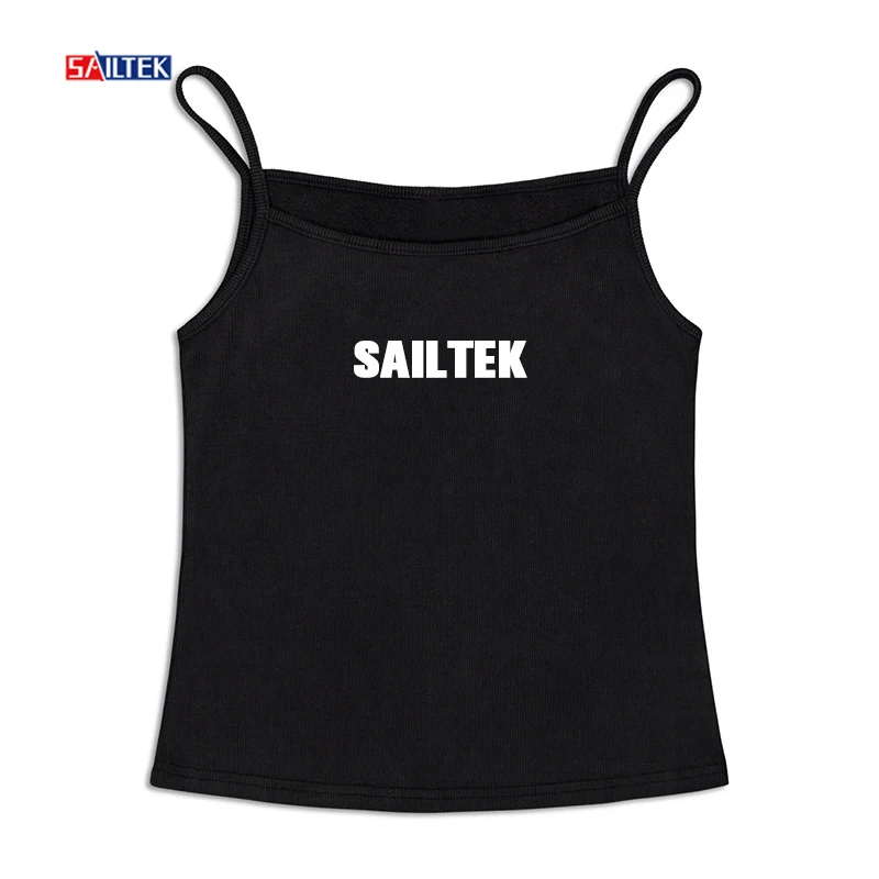 Camisetas básicas ajustadas de alta calidad, camiseta sin mangas