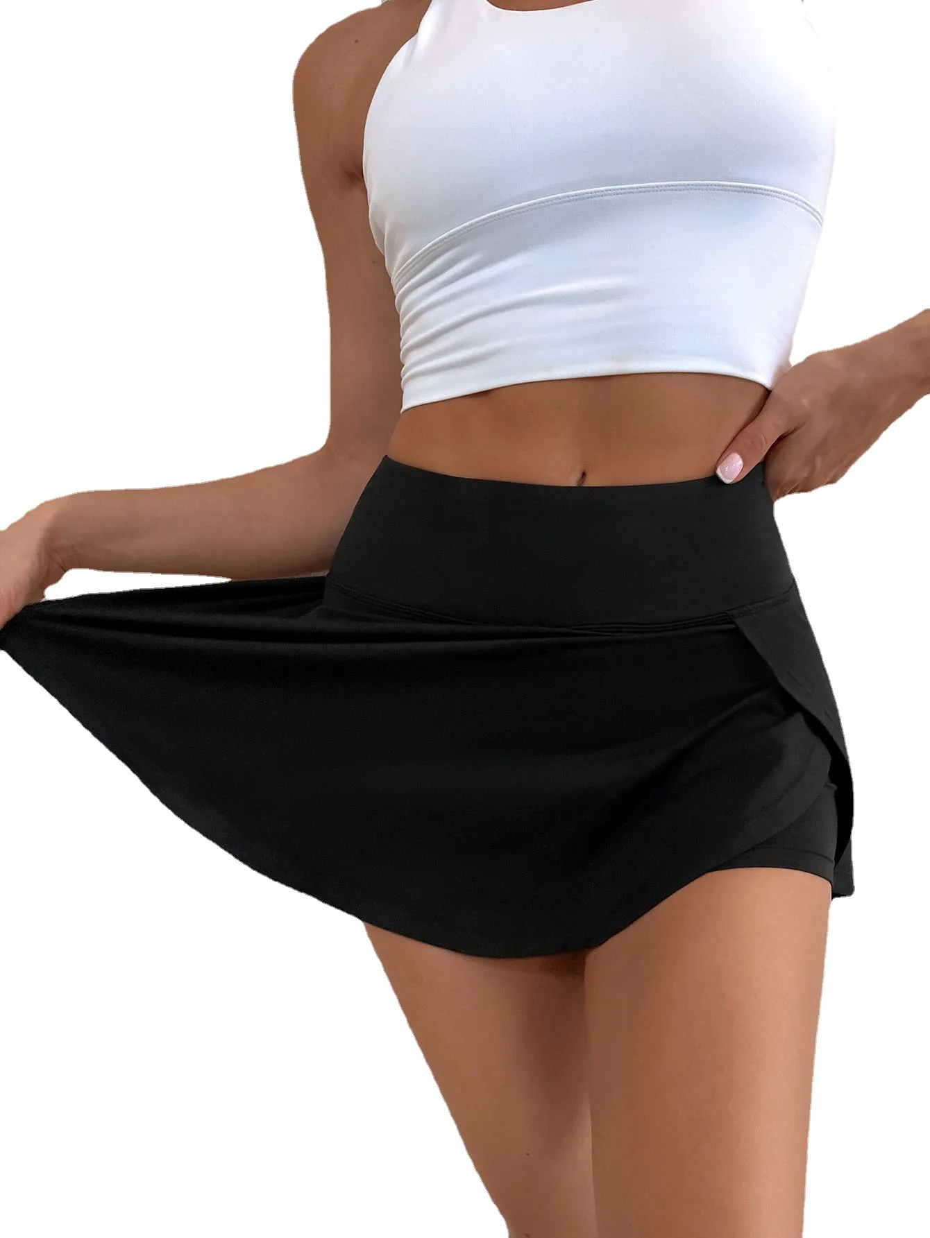 OEM ТЕННИСНАЯ СПОРТИВНАЯ ОДЕЖДА skort Женская одежда для фитнеса летнее нижнее белье бега эластичные носки