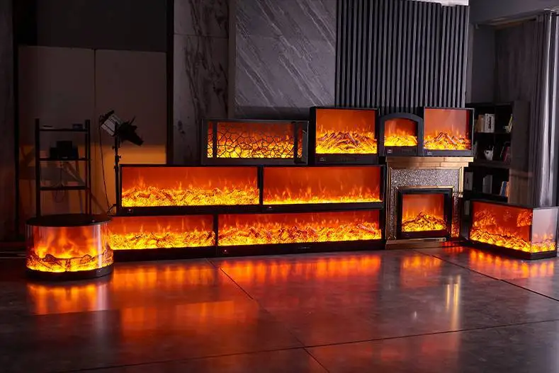 Indoor Custom Electronic Fireplace, 110V, 30W - detail 20
