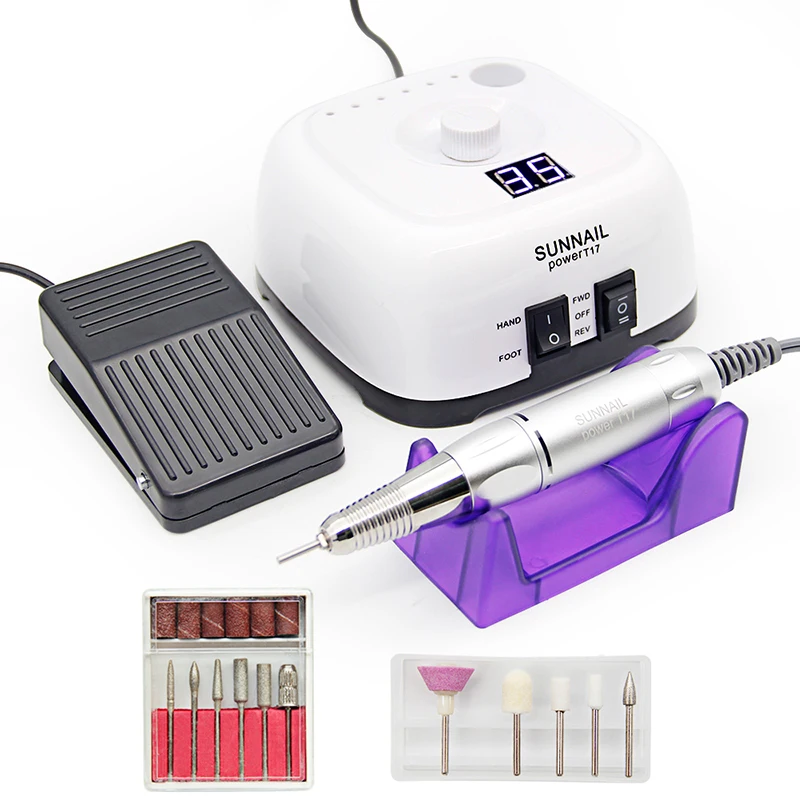 Professional 60w High Speed Nail Sander Nails Drill Files Manicure