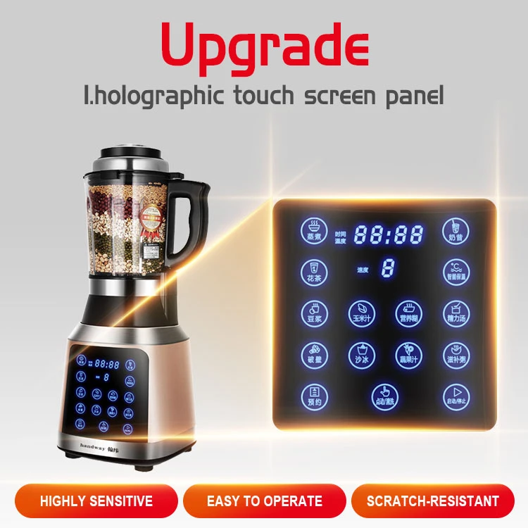 Geming Heavy-Duty Manual Portable Blender Home Outdoor-Applicable Juicer with Copper Motor Heater for Industry Fresh Beverages