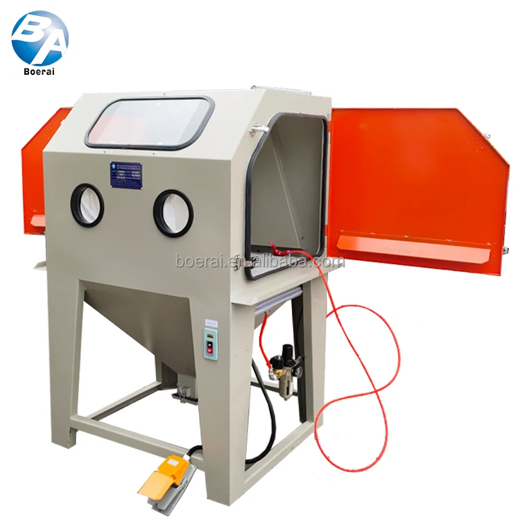 Closed Cycle Sandblasting Machine Large Space Sandblasting