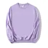 Sweat-shirt col rond violet taro