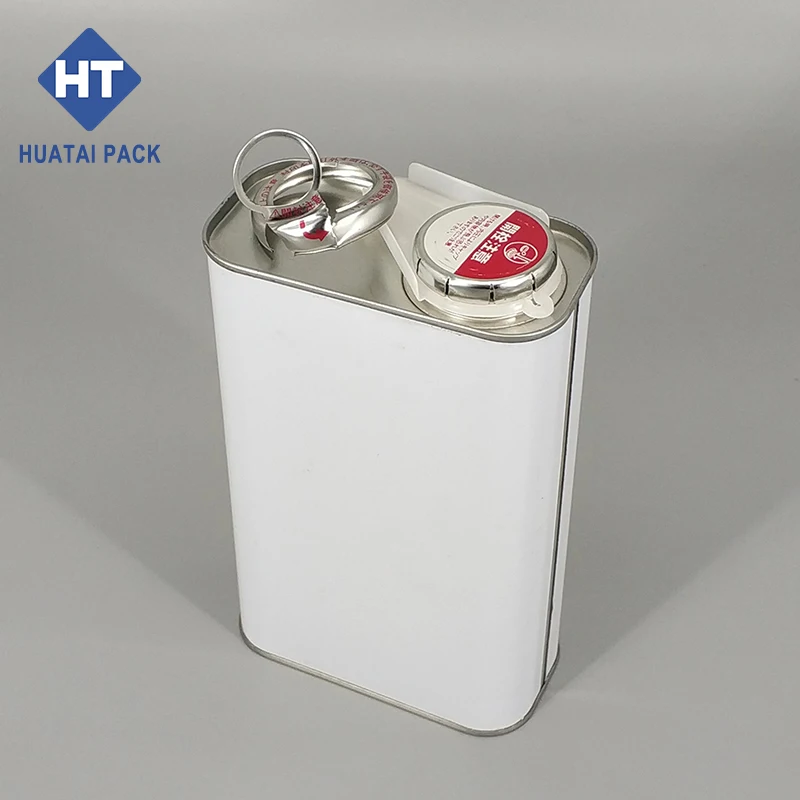 1L Empty Metal Tin Can for Food Grade Chemical Olive Oil Tin Can Motor Oil Tin Can