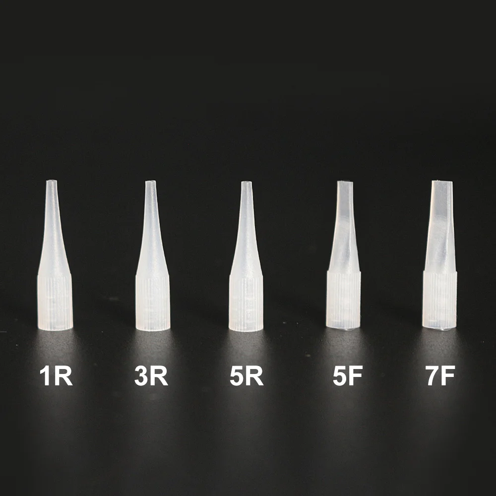 Disposable Tattoo Needle Tips  Cover for Tattoo Machine Giant Sun 9740 Giant Sun 8650 Tattoo Tip Transparent 6mm*25mm