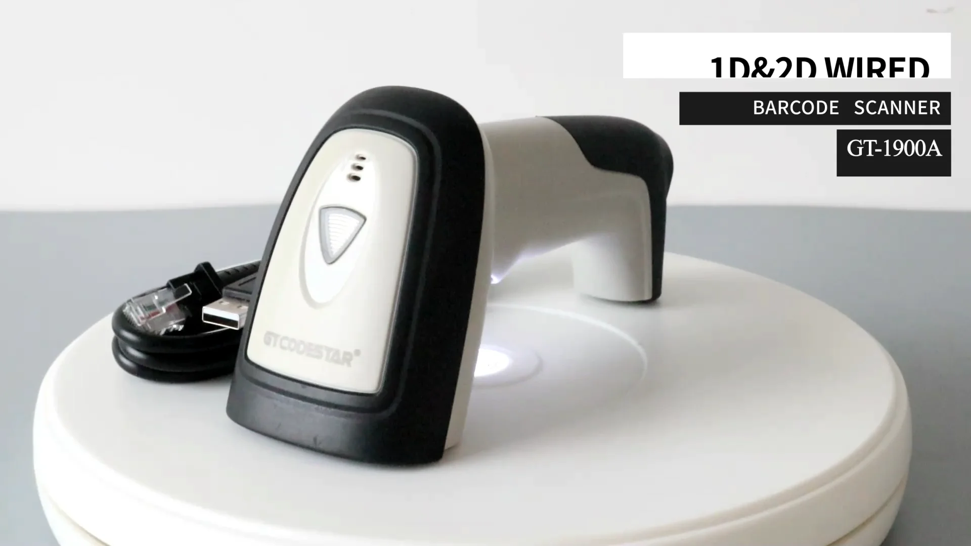 Online Shopping Rfid Reader Cmos Qr Code Handheld 2d Wired Barcode