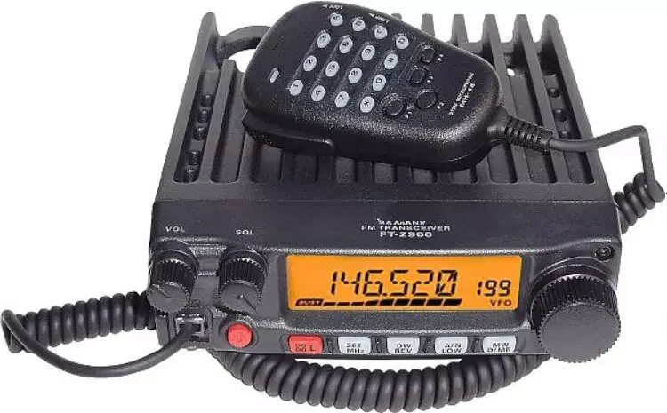 Wholesale FT-2980R VHF 136-174MHz 75w FM transceiver two way radio for car  taxi mobile vhf Yaesu ft 2900r Ham 2M radio From