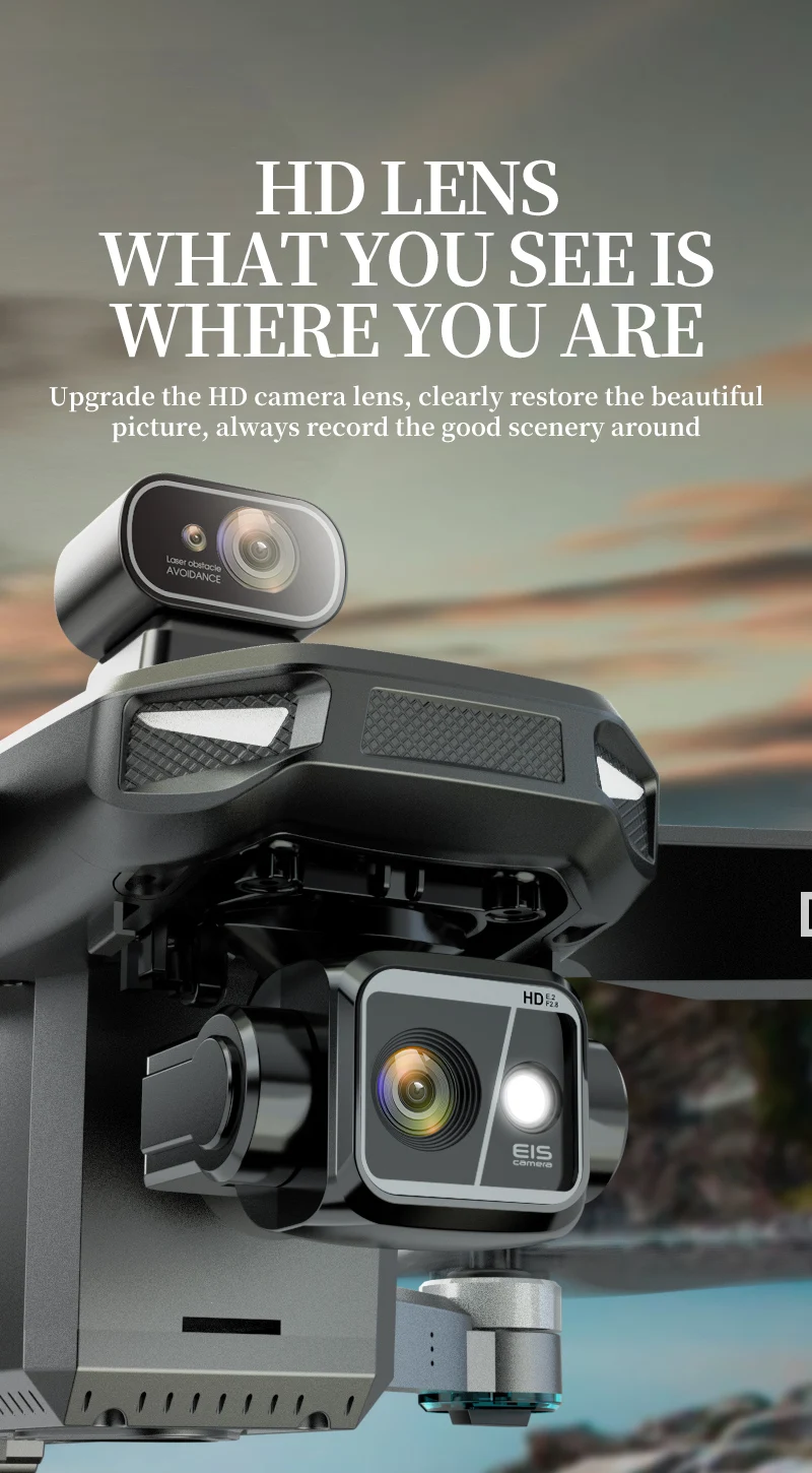 KF104 Max 2 Drone RC 5G WIFI Drone 4K Professional With Aerial 3-Axis Anti-Shake Gimbal Obstacle Avoidance Brushless Quadcopter
