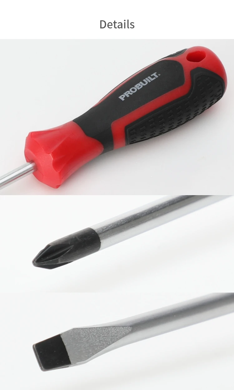 2pc Screwdriver Set Hand Tool High Quality With Plastic Screwdriver