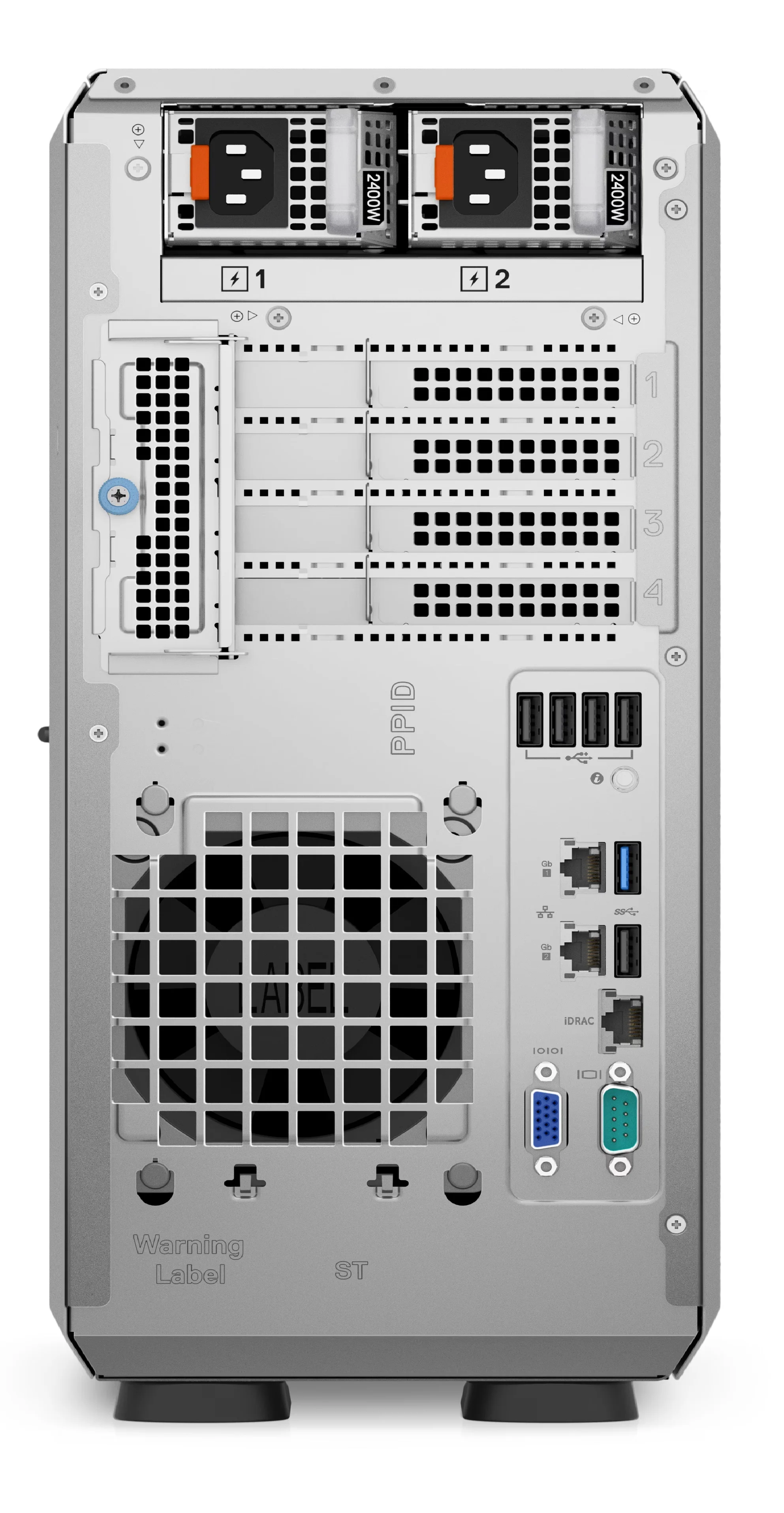 サーバー Dell PowerEdge T350, Xeon E-2324G Dell EMC PowerEdge T350 4.5U Tower Server - 1 x Intel Xeon E