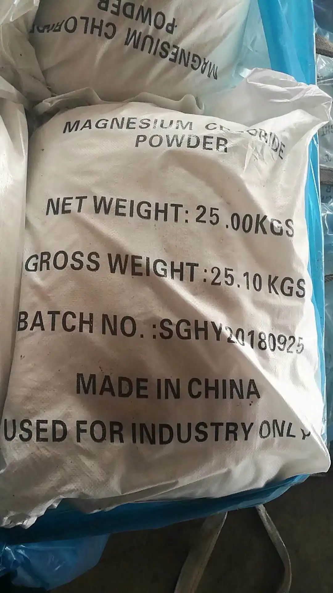 BANGZE Anhydrous Magnesium Chloride Powder CAS 7786-30-3 MgCl2 For Building Material details