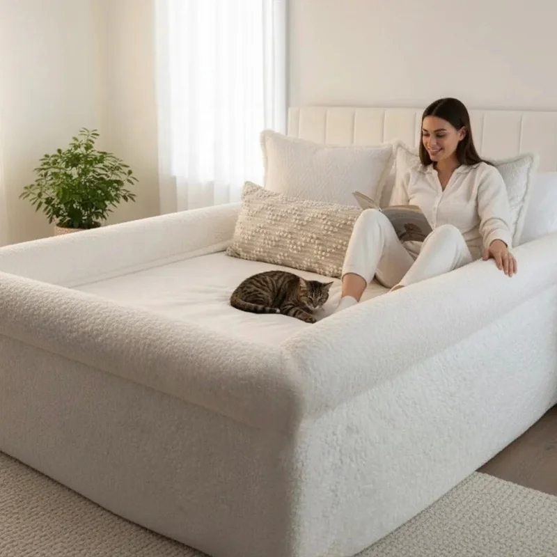 Most Popular Washable Cover Breathable Soft Sponge White Bordered Bed Sheet