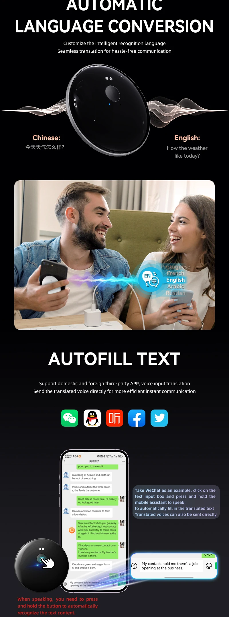 AI Translator Device Image 5