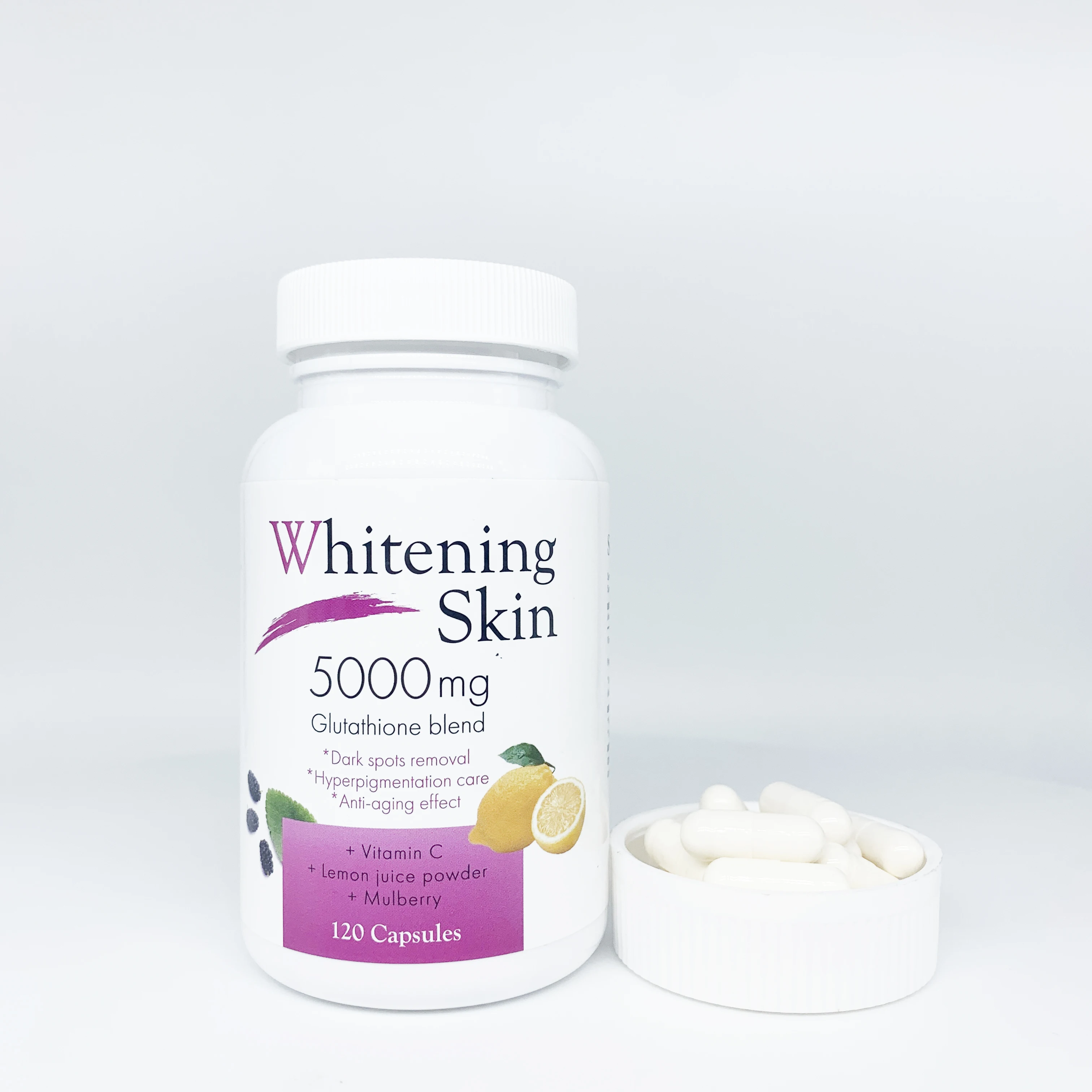 OEM 5000mg Customised Skin Whitening Pills