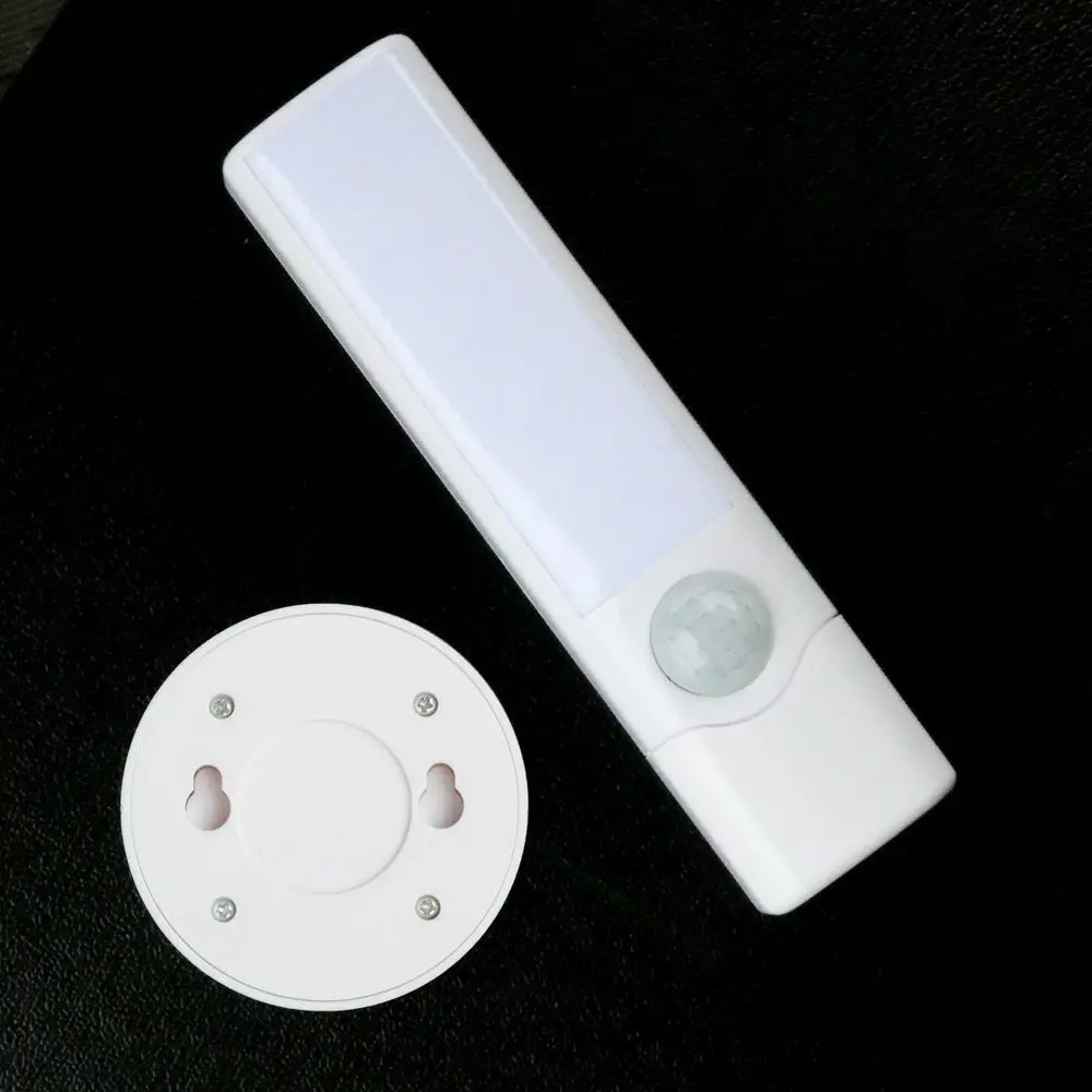 Modern Portable Battery LED COB Night Light Motion Sensor Wardrobe Closet Cabinet Light Table lamp details