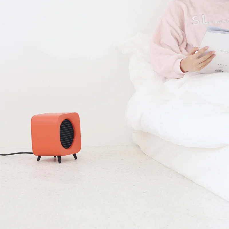 Энергосберегающий мини-обогреватель, бесшумный Настольный теплый вентилятор с керамической катушкой для нагрева