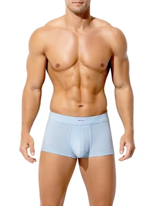 AK OEM Manufacturer Custom logo Men's Underwear Bamboo Material Bamboo 3D Bulging Boxer Briefs Underwear