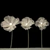 Champagne colored flower heads
