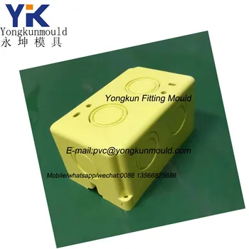 100x50mm PVC PP  Plastic electrical wire box  fitting mould