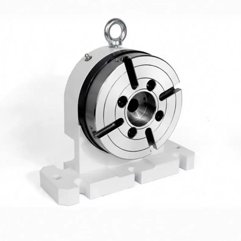 TEBAK High-precision Rotating Worktable Suitable Cnc Five Four-axis Machine Manual Quill Tailstock for Cnc Rotary Table Use