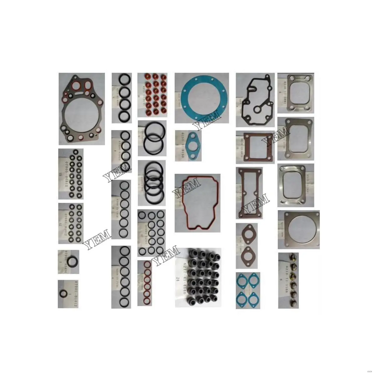 6D140 Full Gasket Set With Head Gasket for Komatsu Engine