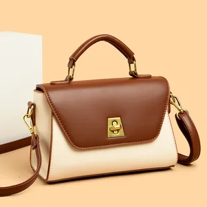 Hot Sale Square Shoulder Bags Woman's Popular Small Bucket Hand Bags Females Fashion Scarf Purses For Lady