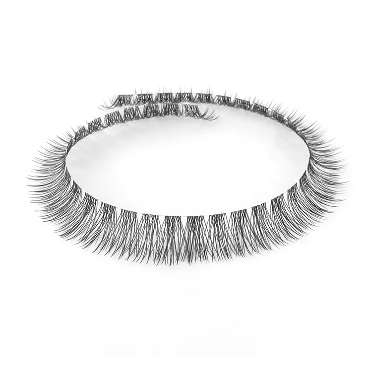 Individual Eyelash Clusters Segmented Eyelashes Volumzing Wisps Lash