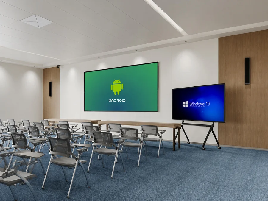 Interactive Display Board for Meeting and Classroom Use
