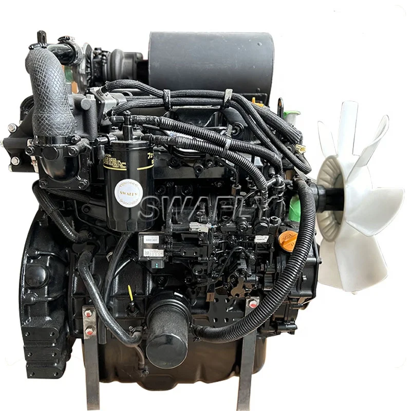 Yanmar 4TNV98 Diesel Engine - 56.5KW Power for Excavators