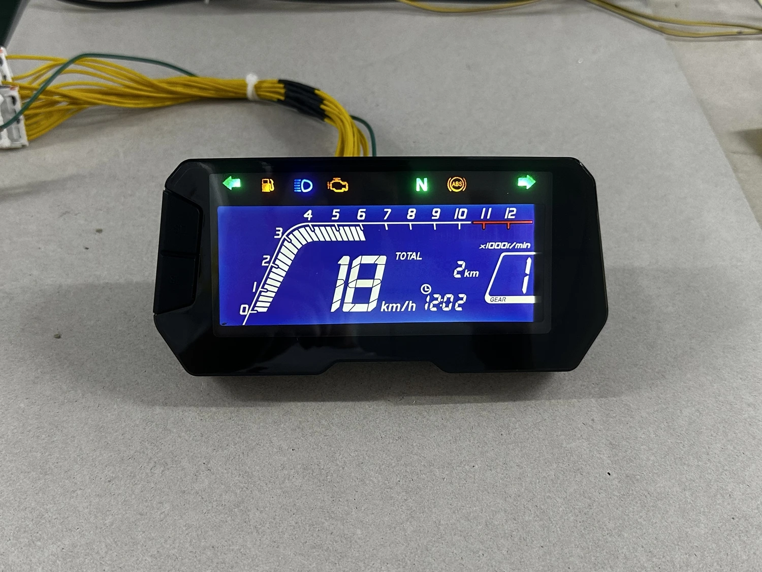 Factory Price Advantage Digital Motorcycle Dashboard Moto Bike Odometer for Honda Nova Xre300 Crf250 Rally