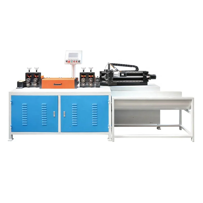 Automatic CNC Metal Wire Straightening Machine 2-6mm Small Steel Wire Rebar Rod Cutting Flat Shaft with Motor Core Component