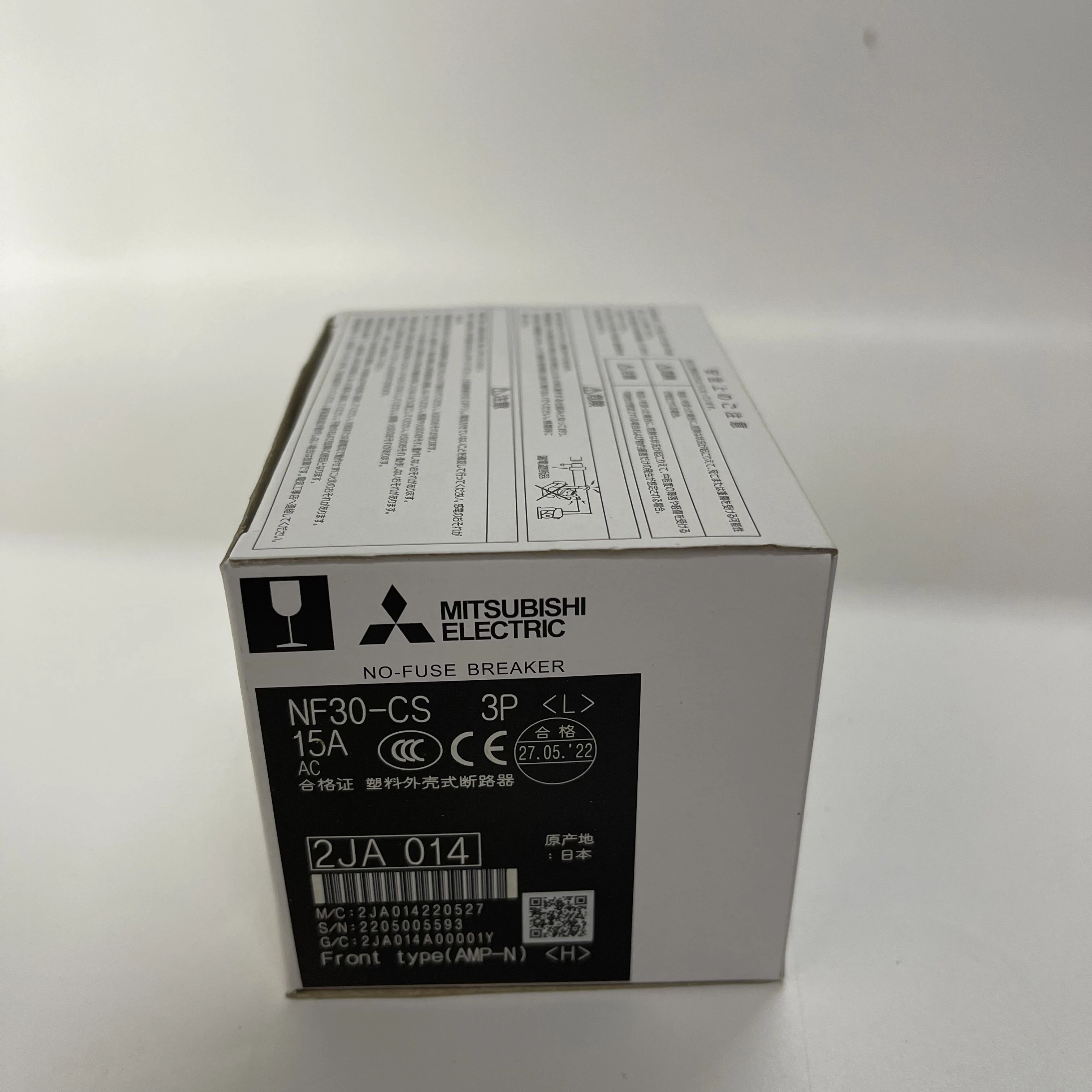 Mitsubishi No-Fuse Breaker NF30-CS 3P 15A