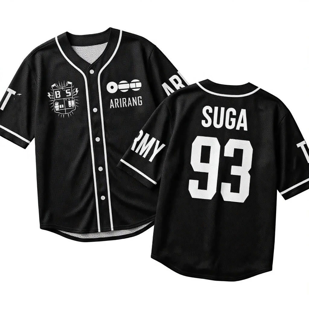 KPOP JUNGKOOK SUGA JIMIN V ARIRANG WORLD TOUR Support Breathable
