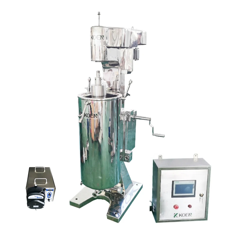 Pineapple Bromelain Extraction Machine Tubular Liquid Separator Centrifuge SS304