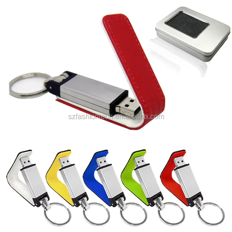 Factory price Custom logo leather usb flash drive memory stick 4gb 8gb 16gb 32gb pen drive - ANKUX.COM
