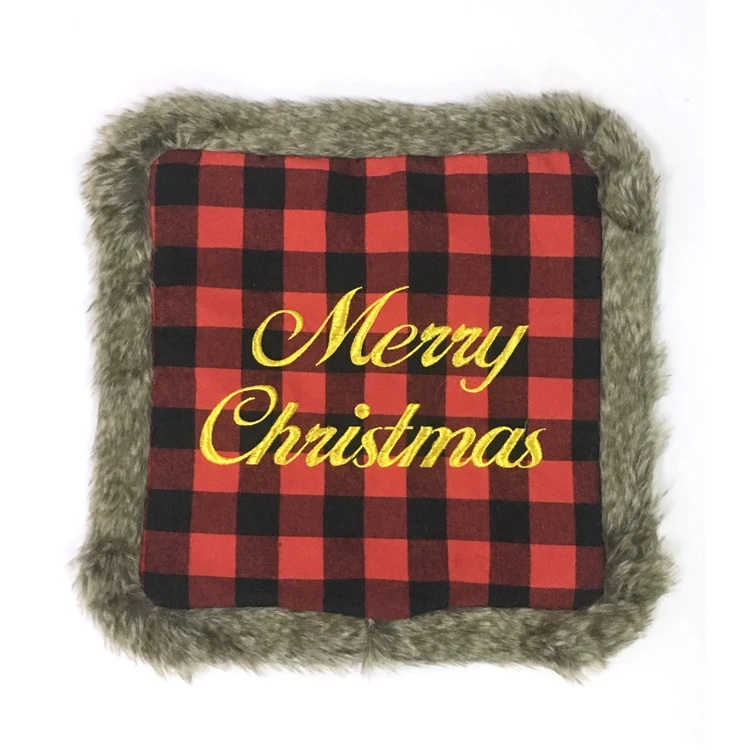 
Домашний диван Декор плед вышивка крестом картины наволочки Рождество подушки детские Чехлы для мангала 