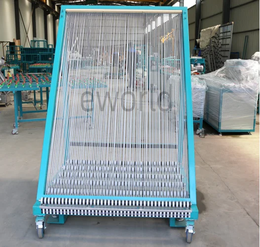 Factory Customize Harp Rack Glass Trolley Glass Storage Rack Used for Insulated Glass