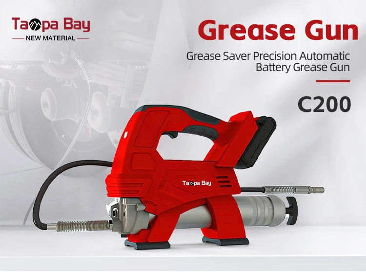 Grease Oil Electric Grease Gun Lubrication Oem Service Saver Accurate