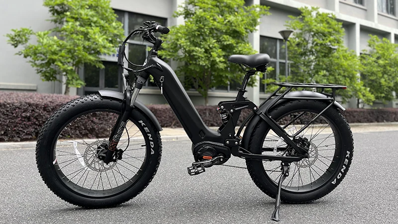 Lantu Ebike High Quality 26 Inch 48v 1000w Mid Drive Step Through Fat ...